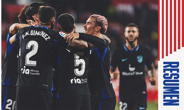 Las mejores acciones del Girona 0-1 Atlético de Madrid